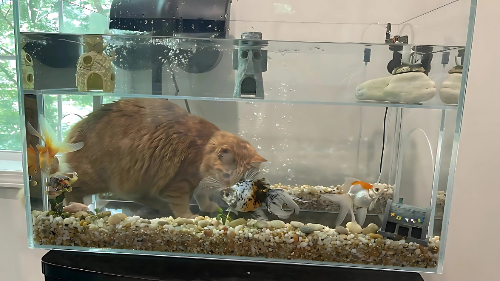Internal Tunnel Cat Aquarium Product Image 5